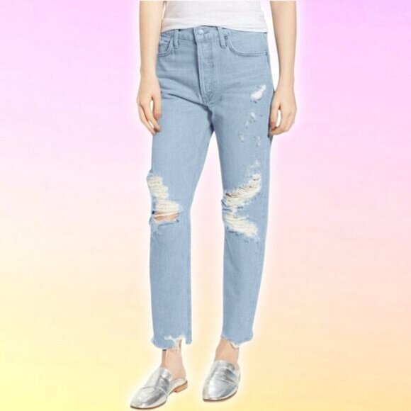 AGOLDE Jamie High Rise Classic Size 25 Ever More - Picture 1 of 7